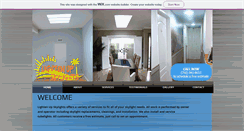 Desktop Screenshot of lightenupskylights.com